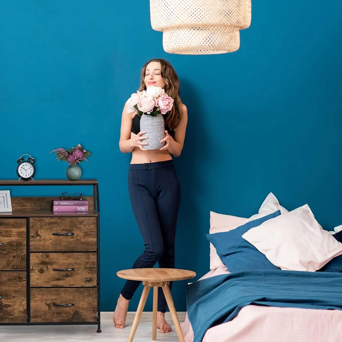 Chest of Drawers 6 H x W D: 92 84 32 cm Wardrobe - Image 4