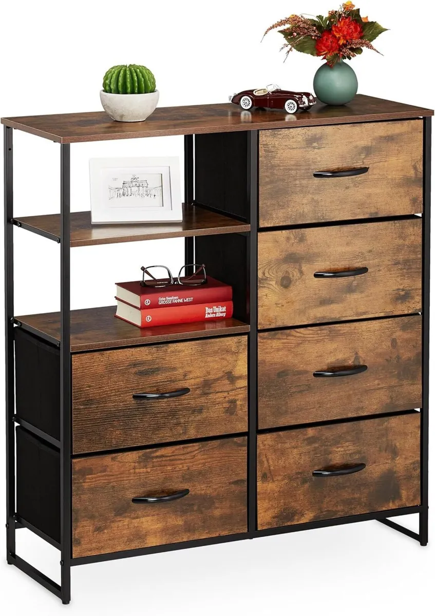 Chest of Drawers 6 H x W D: 92 84 32 cm Wardrobe - Image 1