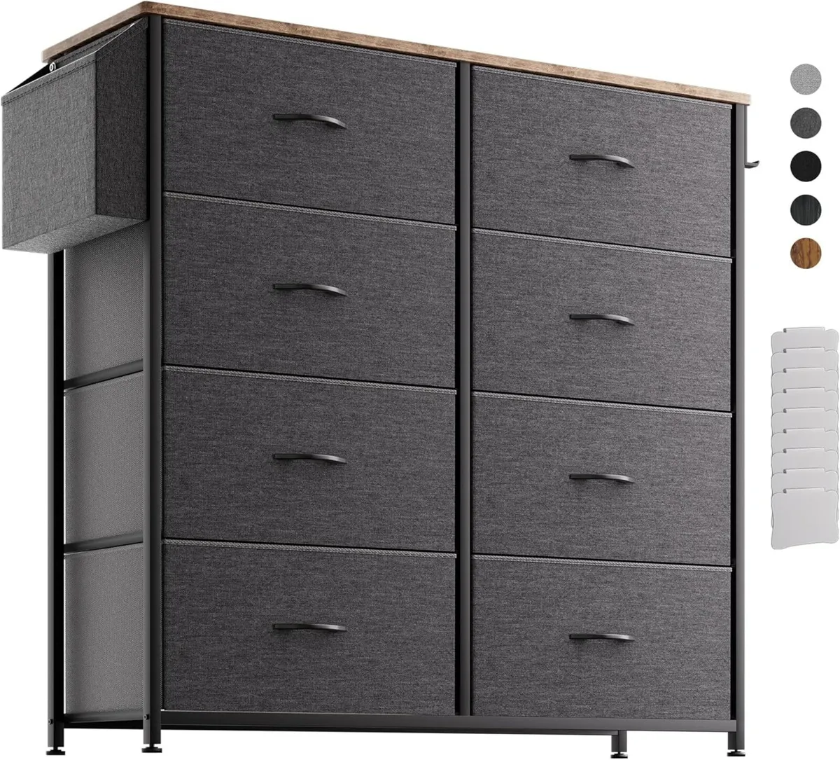 Fabric Chest of Drawers - Canvas Storage Unit - Image 1