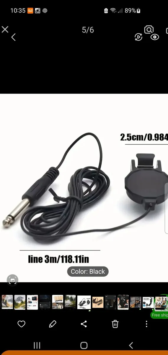 Clip on Acoustic Guitar Pick Ups - Image 1