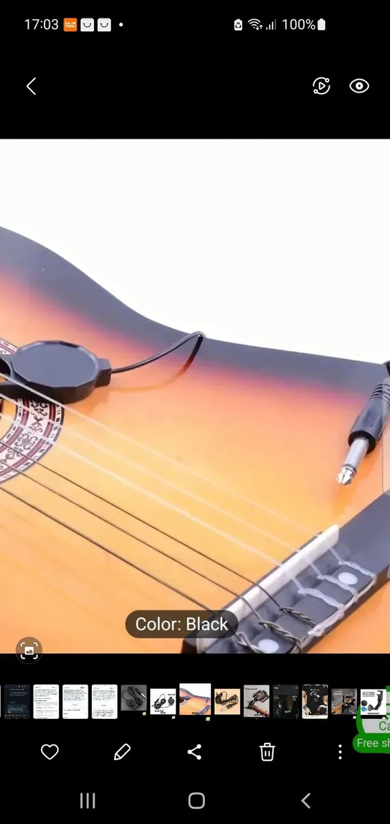 Clip on Acoustic Guitar Pick Ups - Image 2