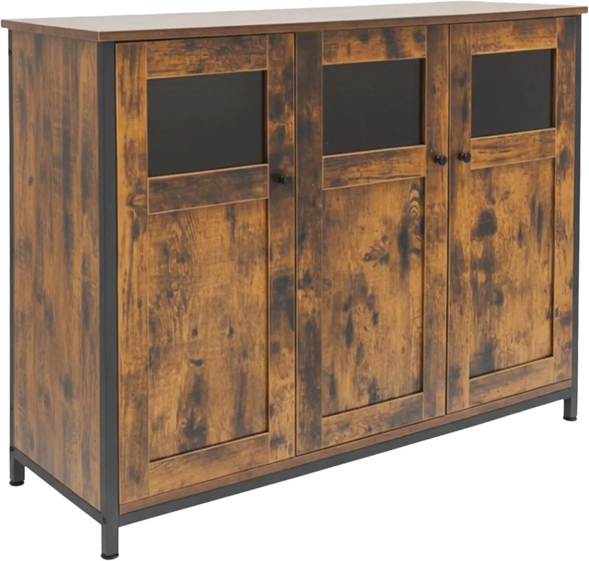 kitchen sideboard with glass doors HWD: 75 x 100 - Image 1
