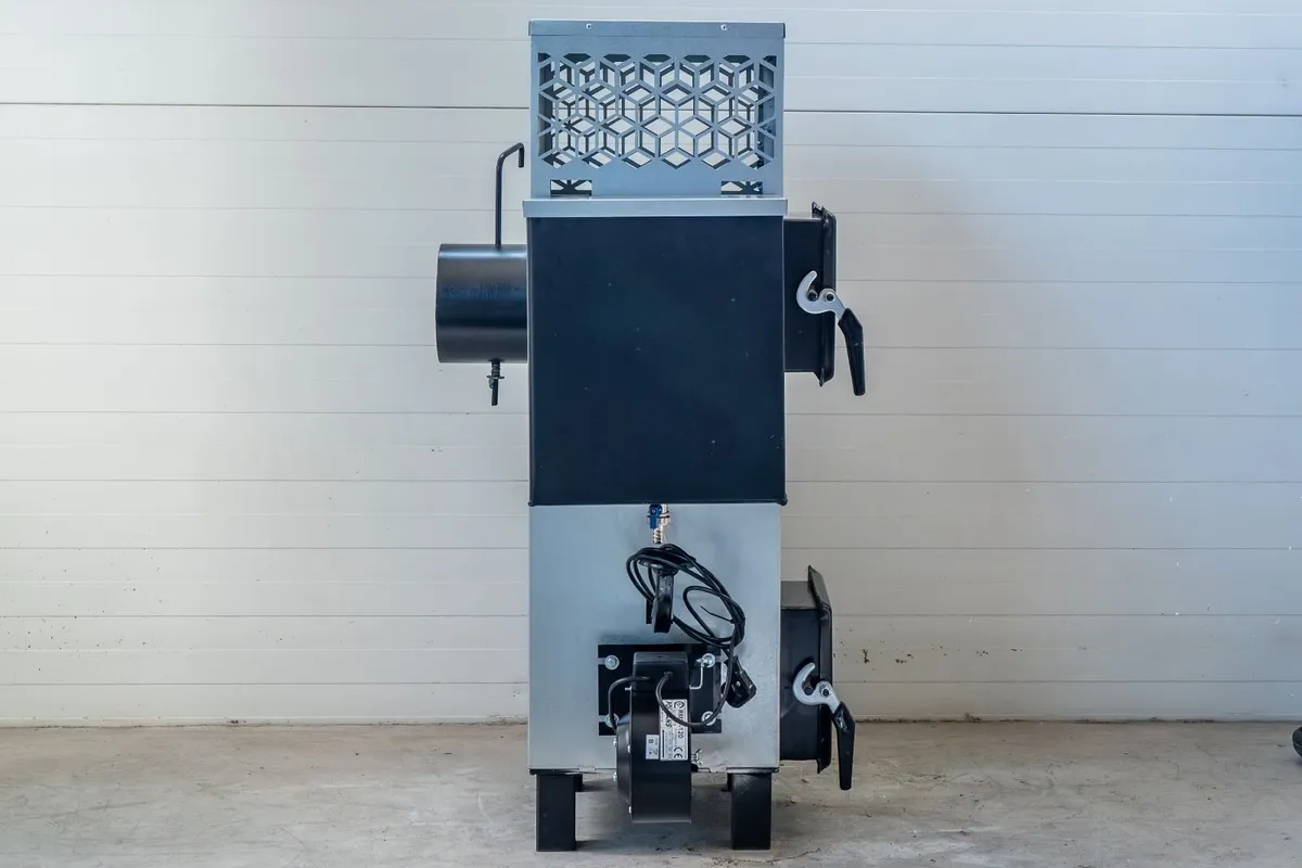 NG20 kw air heater (up to 100 m2) forusedoil+wood - Image 3