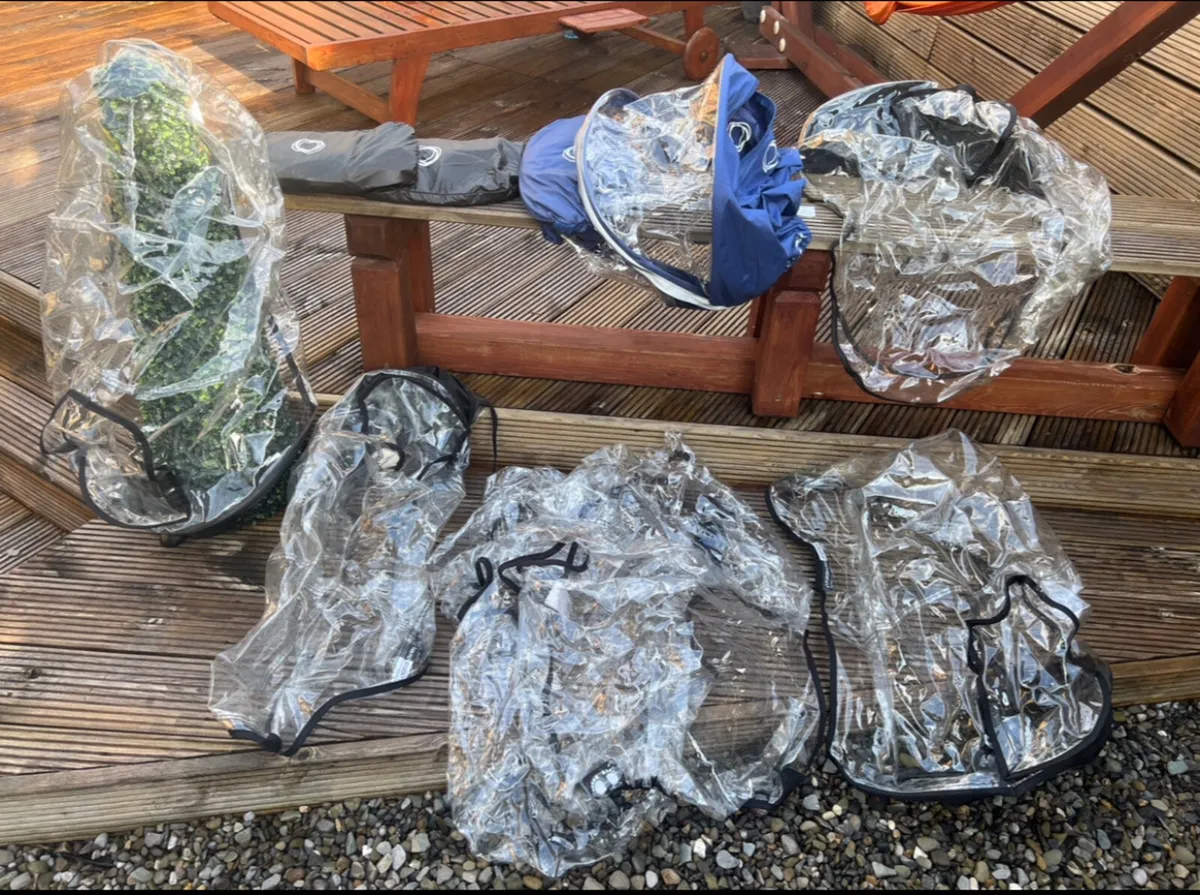 Bugaboo rain covers in swords - Image 1