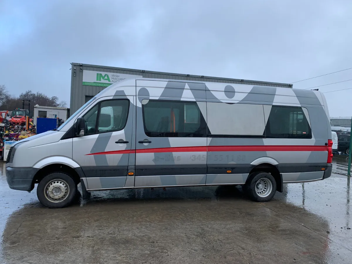 BID ONLINE NOW - 2013 VW CRAFTER MINI BUS - Image 2