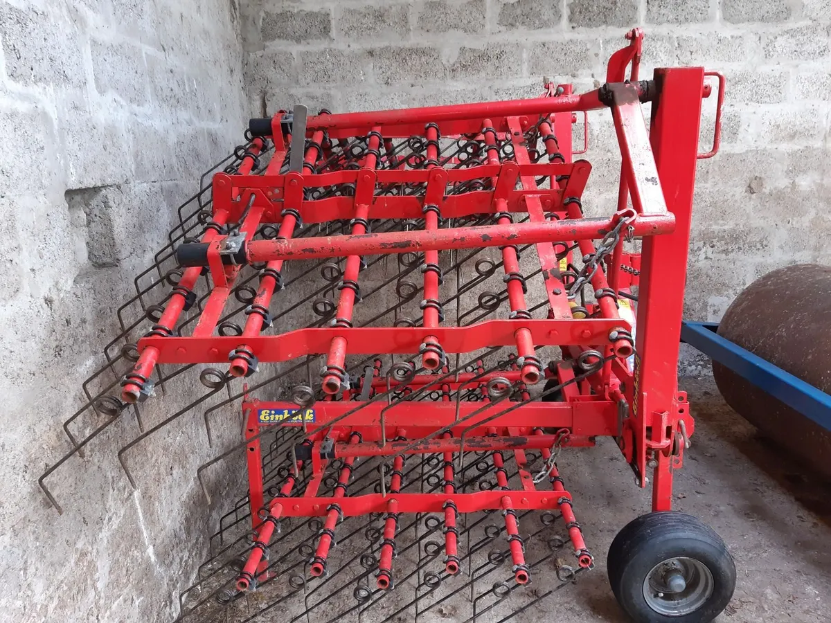 Grass seed harrow - Image 1