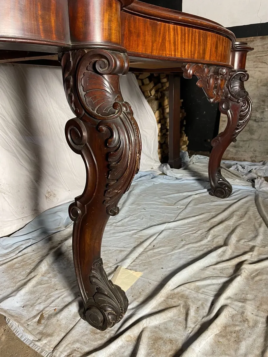 Victorian Mahogany Mirrored Table / Chiffonier - Image 4