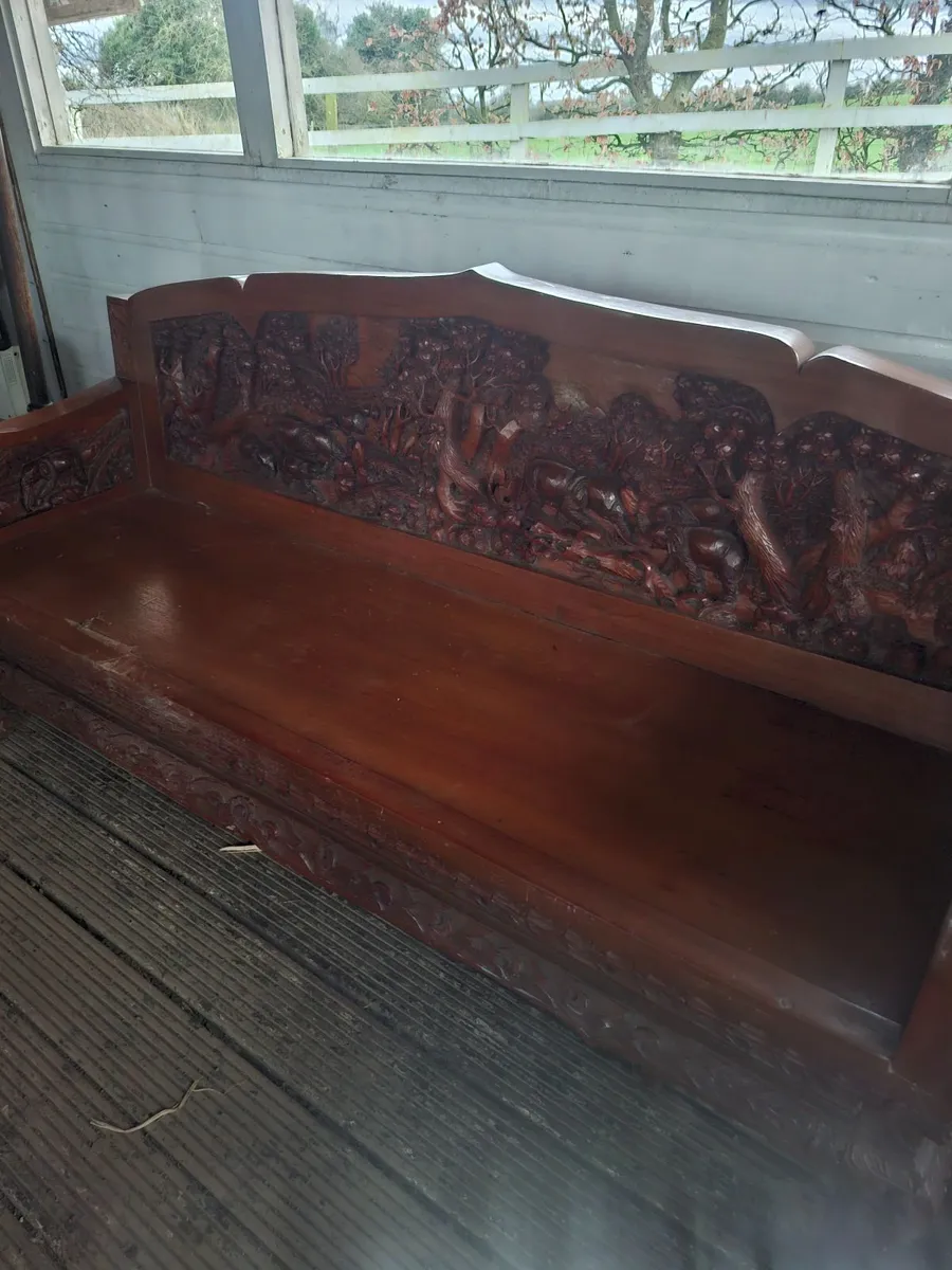 Hand Carved Indian/Balinese furniture - Image 1