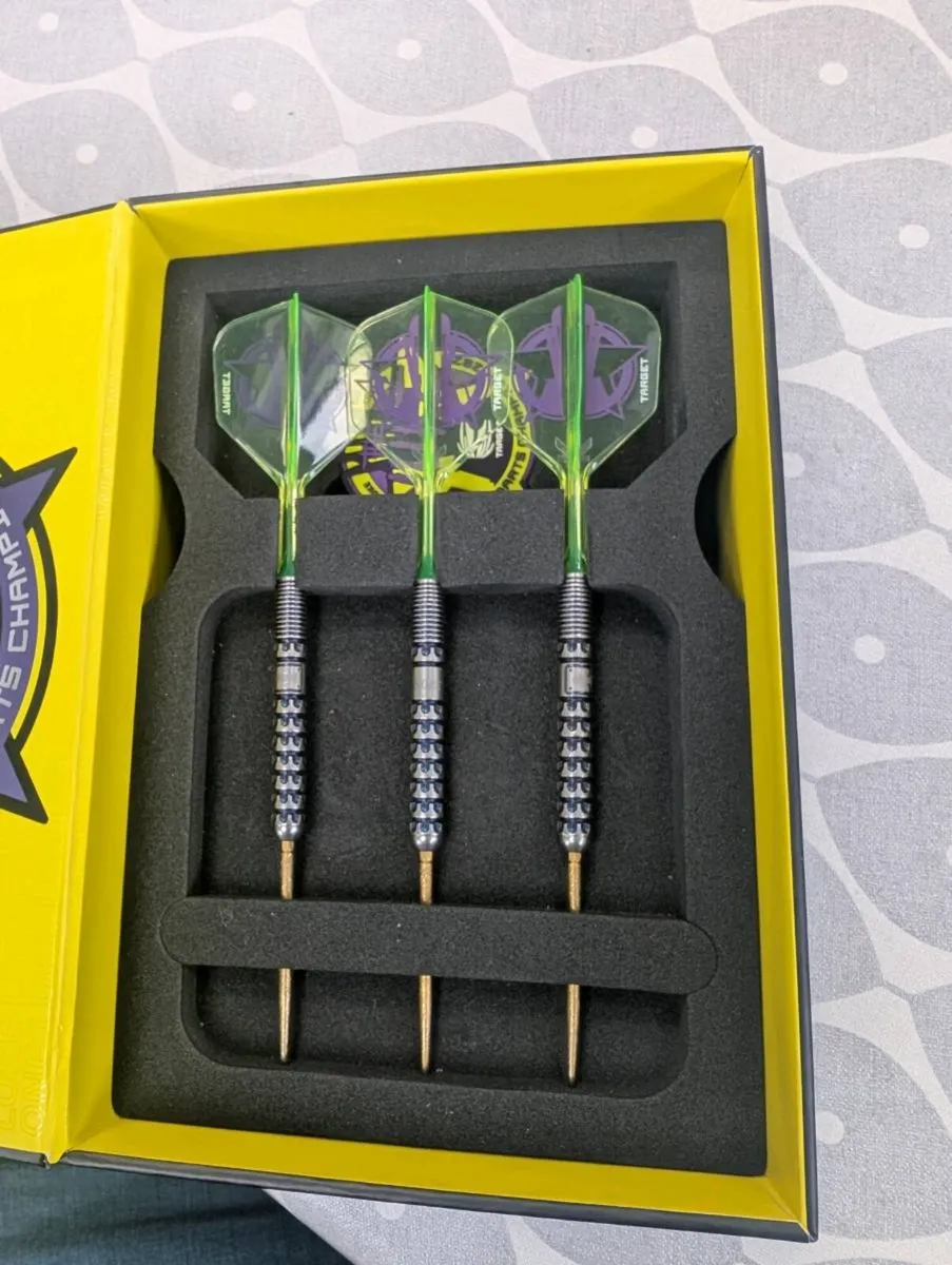 Target Luke Littler 23g world championship darts - Image 1