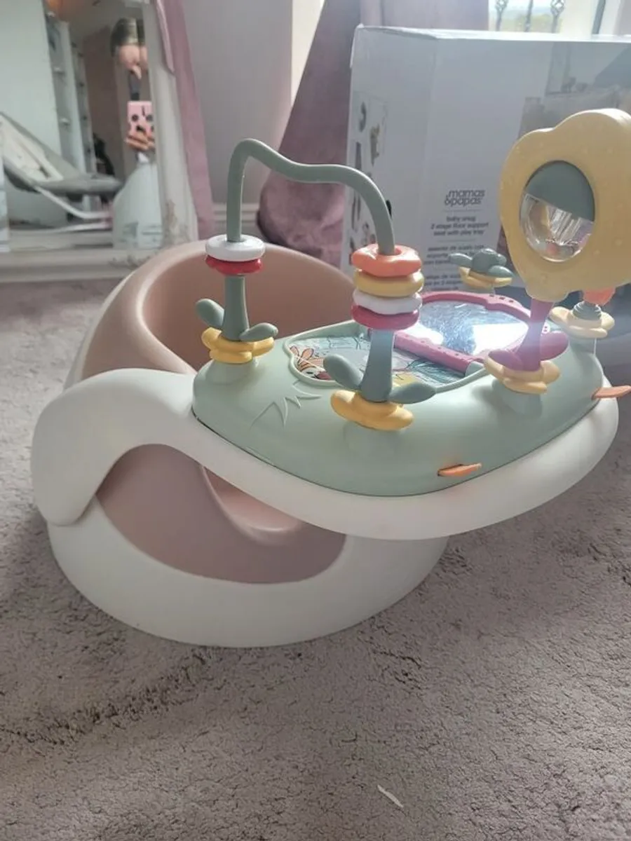 baby bouncer & mamas & papas snug seat - Image 3