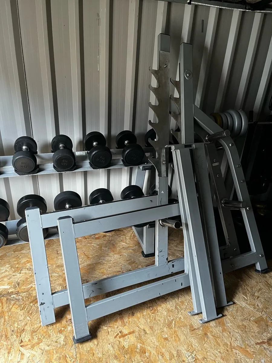 Realleader saw tooth rack Olympic squat / bench - Image 1