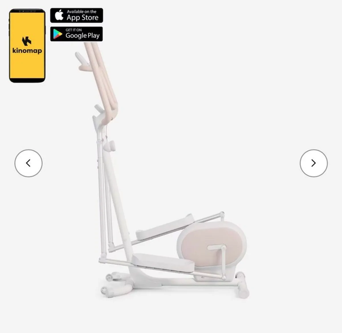 Smart Cross Trainer Initial Elliptical 100 - White - Image 4