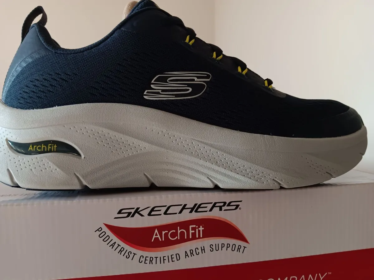SKECHERS MENS TRAINERS (NEW) - Image 4