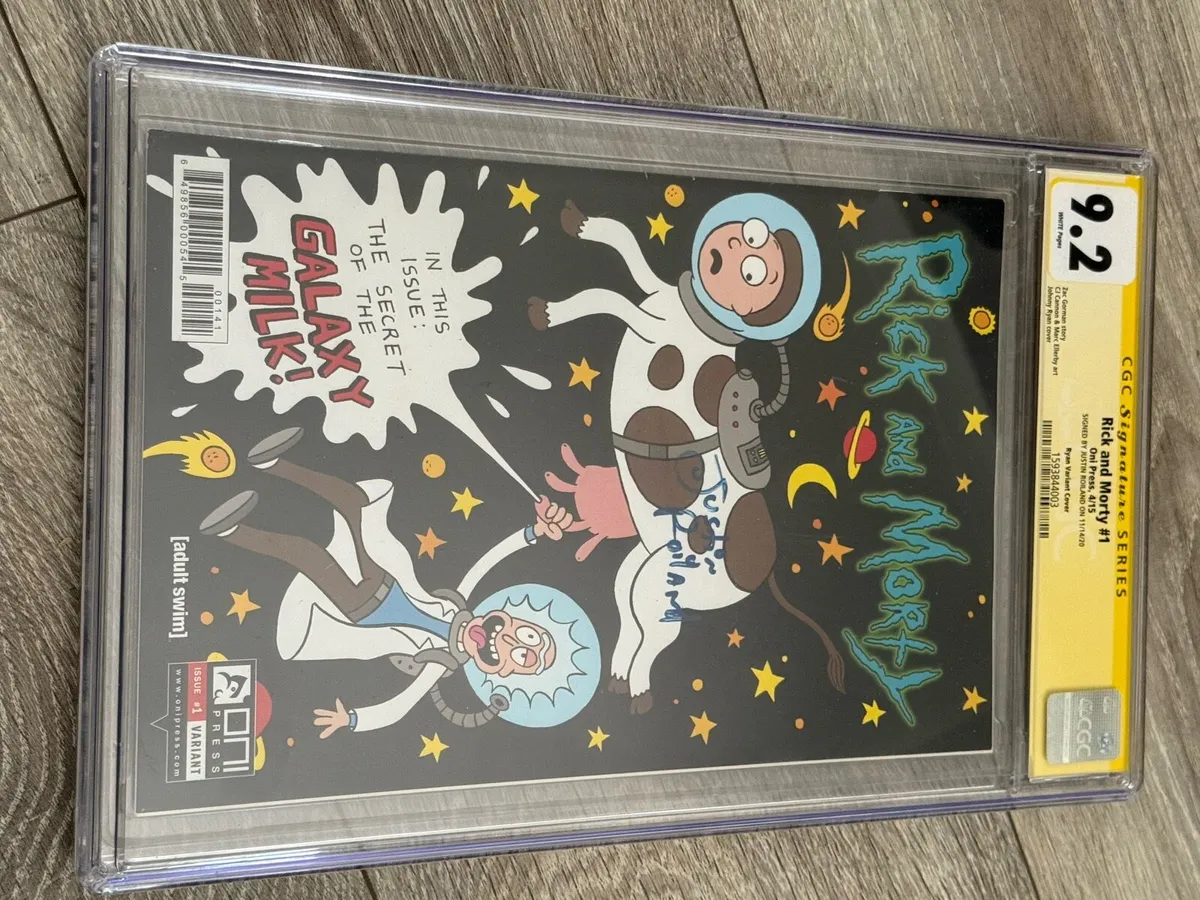 Rick and Morty SIGNED Comics Rar each 150  Euro - Image 3