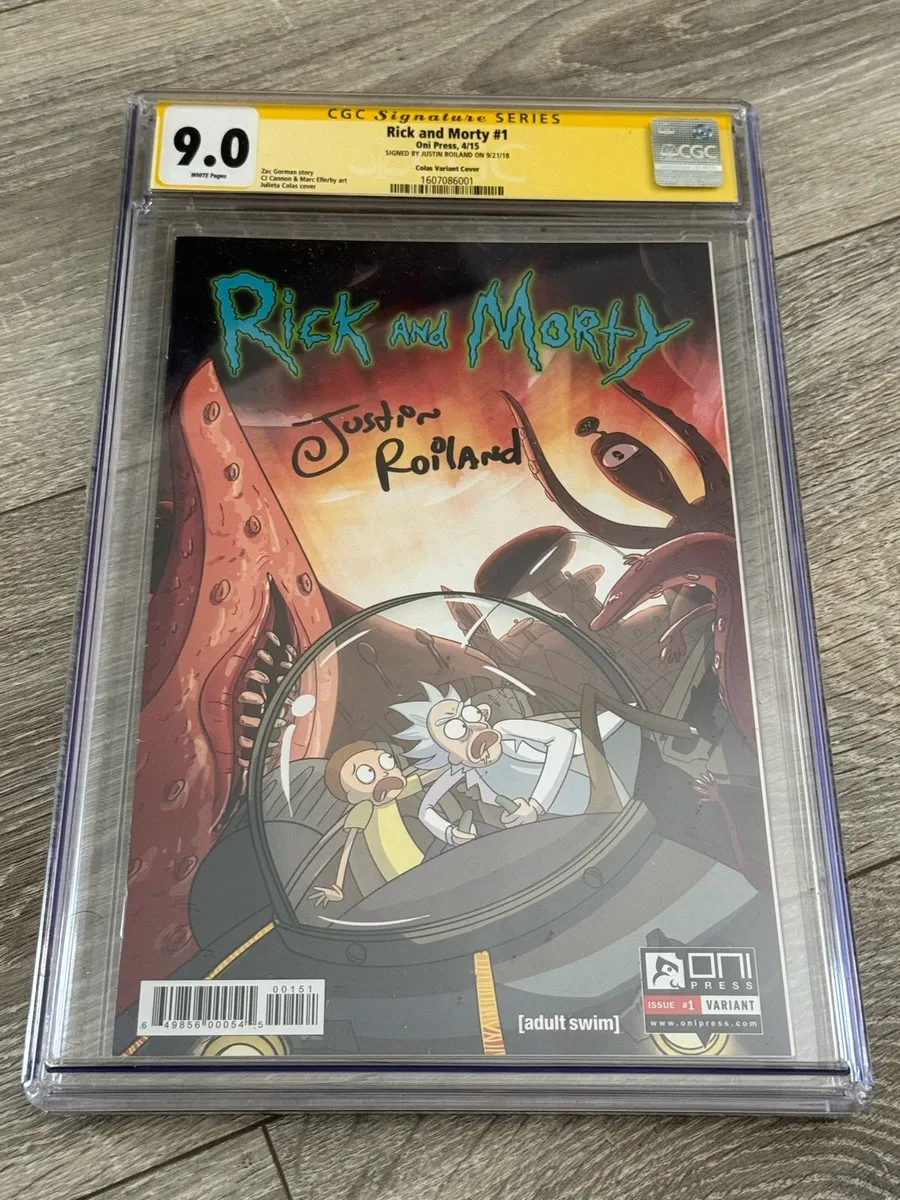 Rick and Morty SIGNED Comics Rar each 150  Euro - Image 1