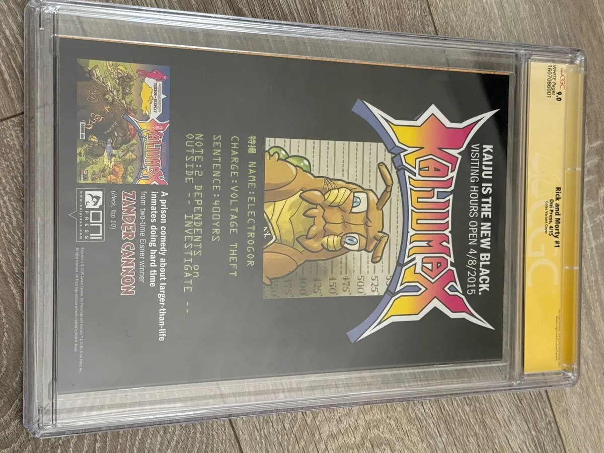 Rick and Morty SIGNED Comics Rar each 150  Euro - Image 2