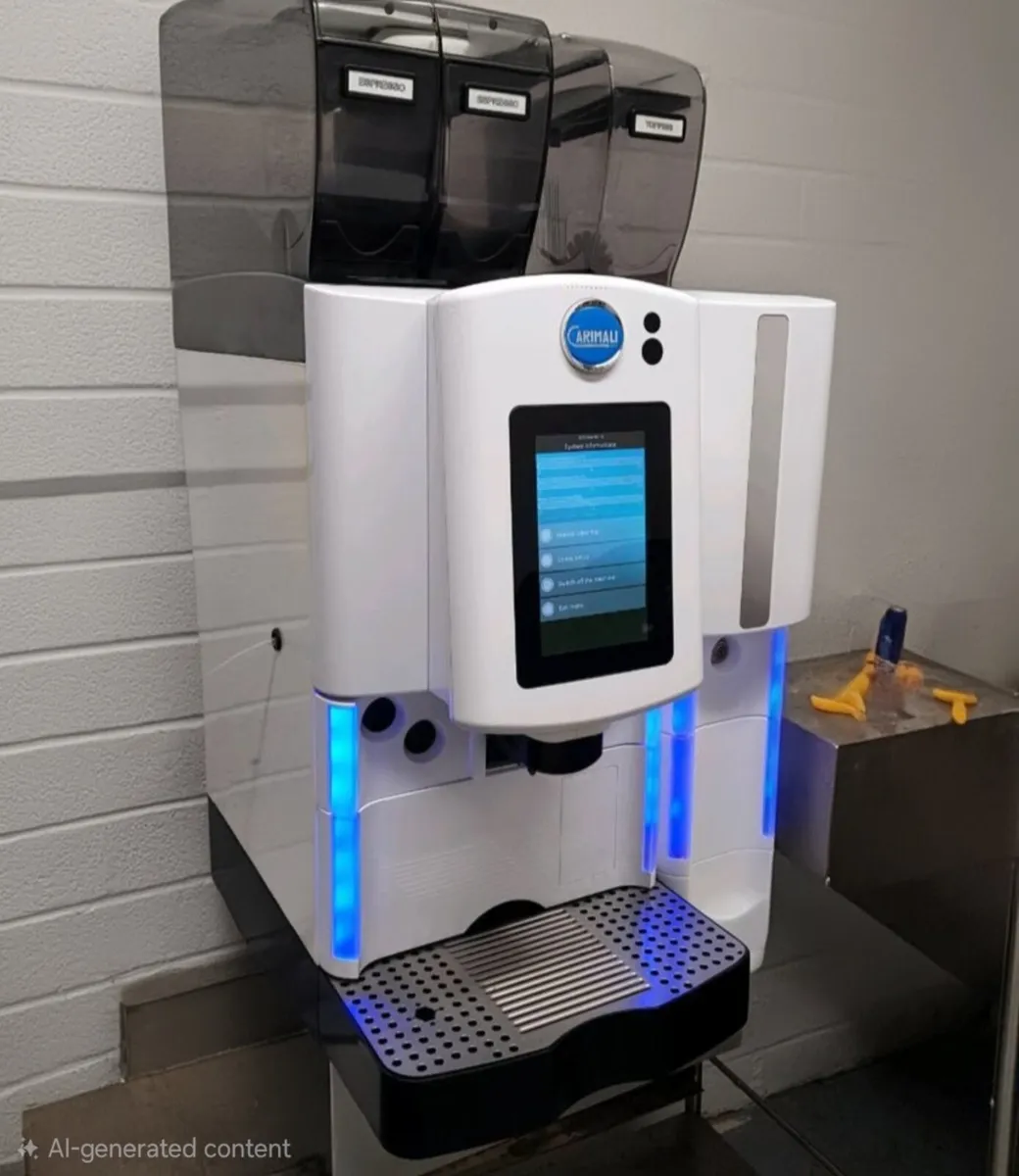 Carimali Coffee Machine Beans to Cup with Hot Choc - Image 1