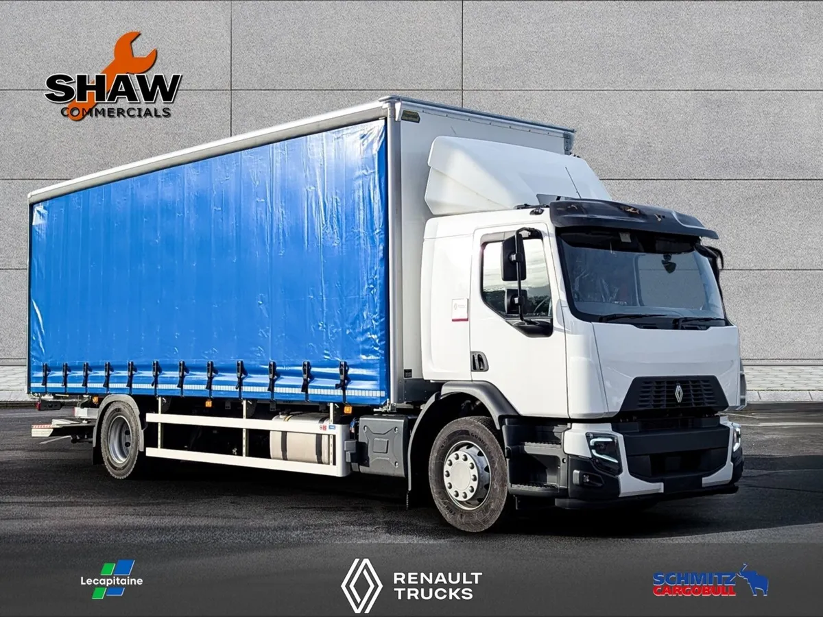 Renault D Wide 18T Curtainsider - Image 1