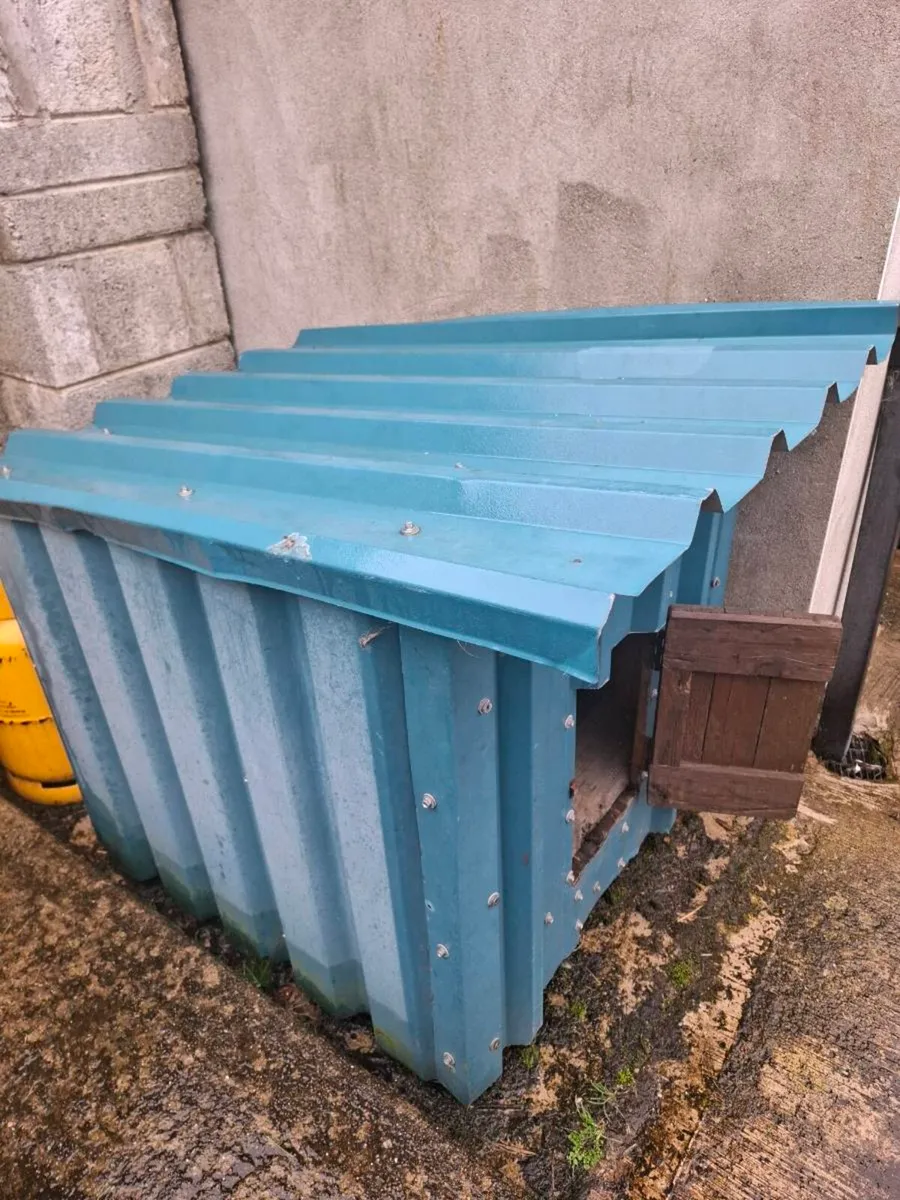 Galvanised dog house - Image 3