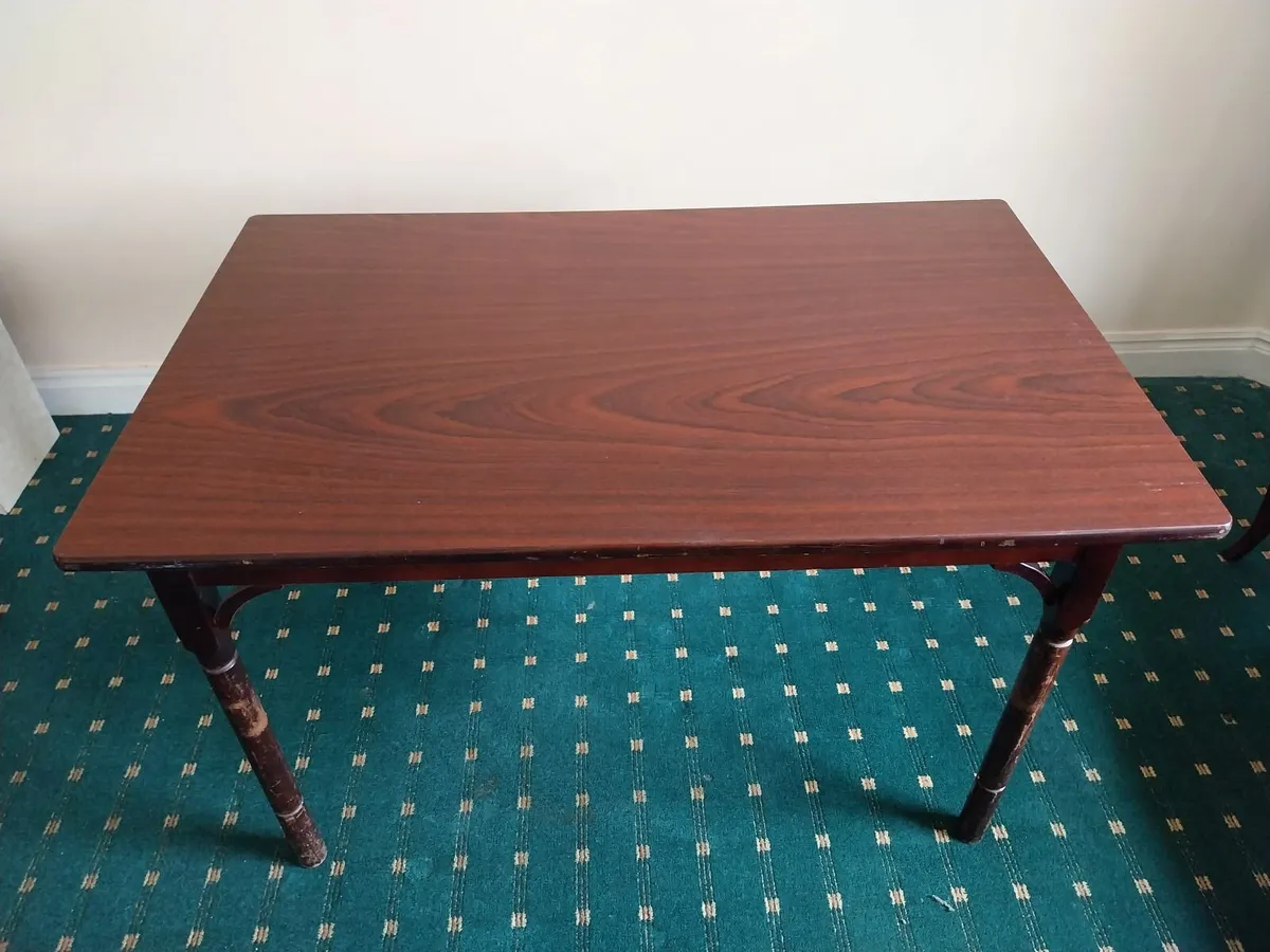 3 x Wooden Tables - Image 3