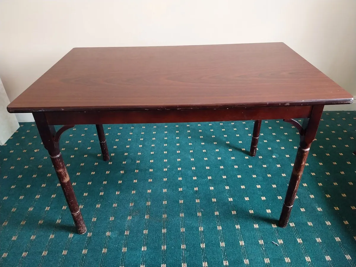 3 x Wooden Tables - Image 1