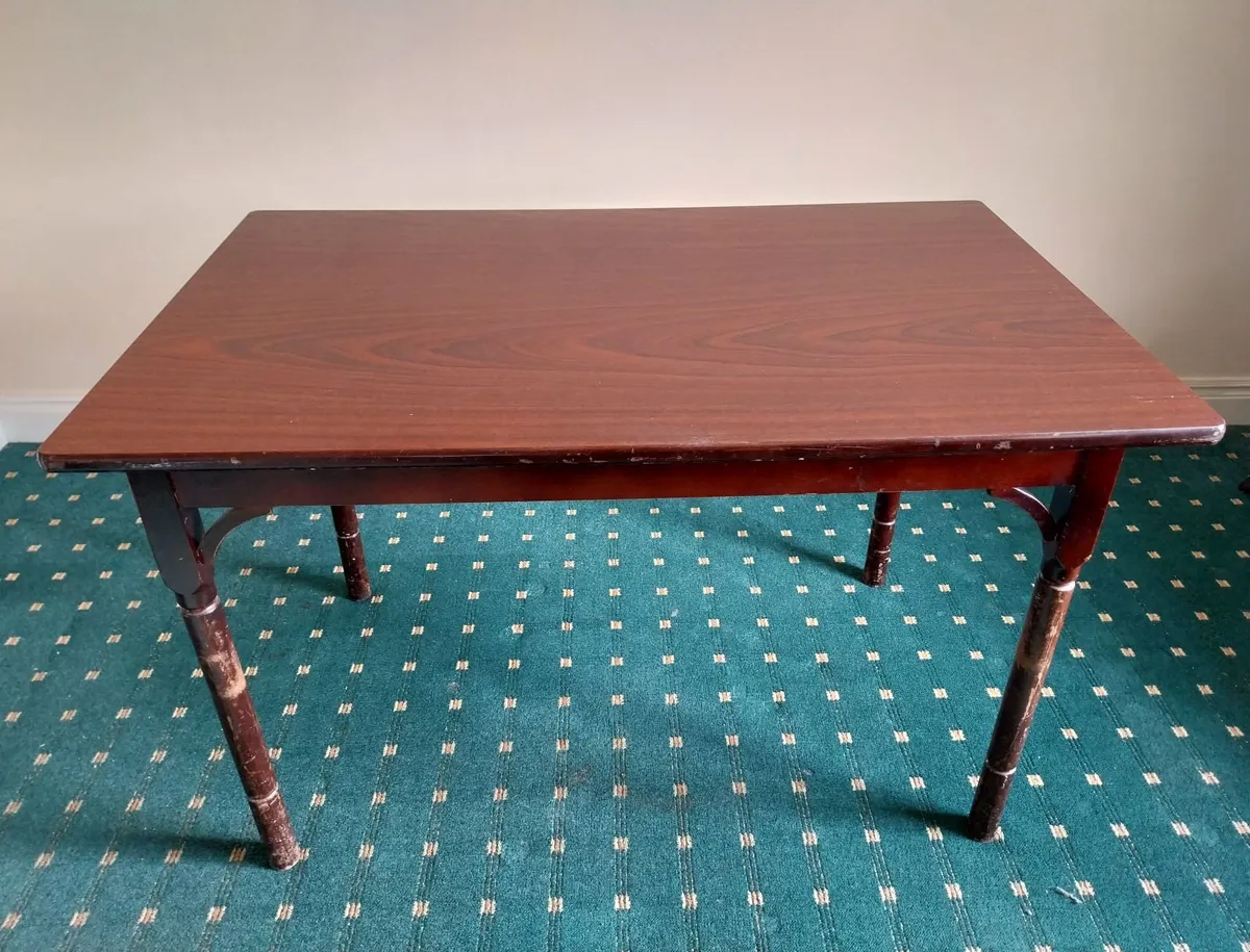 3 x Wooden Tables - Image 2