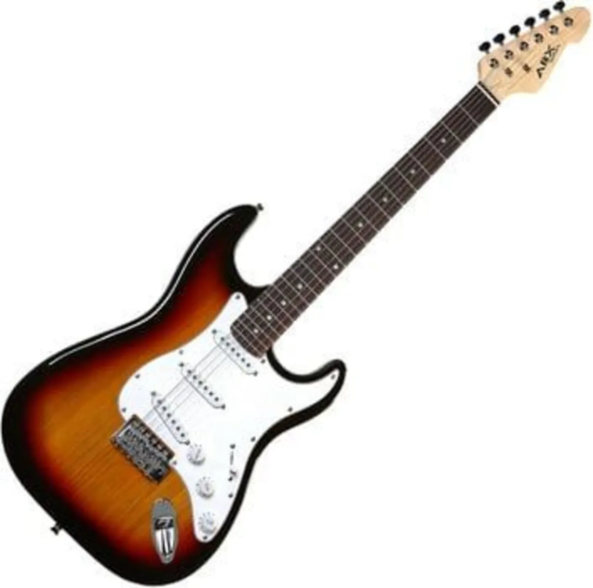 Electric guitar with bag and small speaker - Image 1