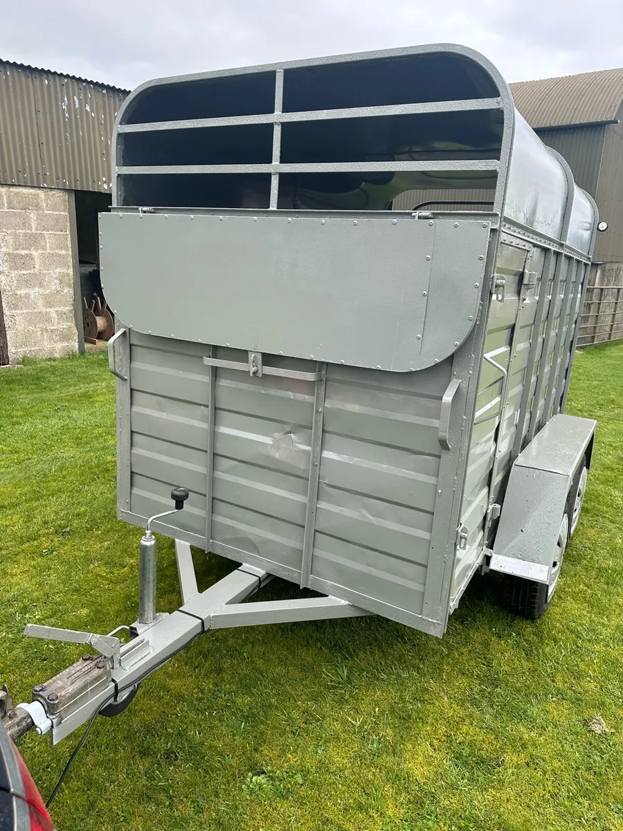 8x5 Refurbished Delaney cattle/sheep trailer. - Image 4