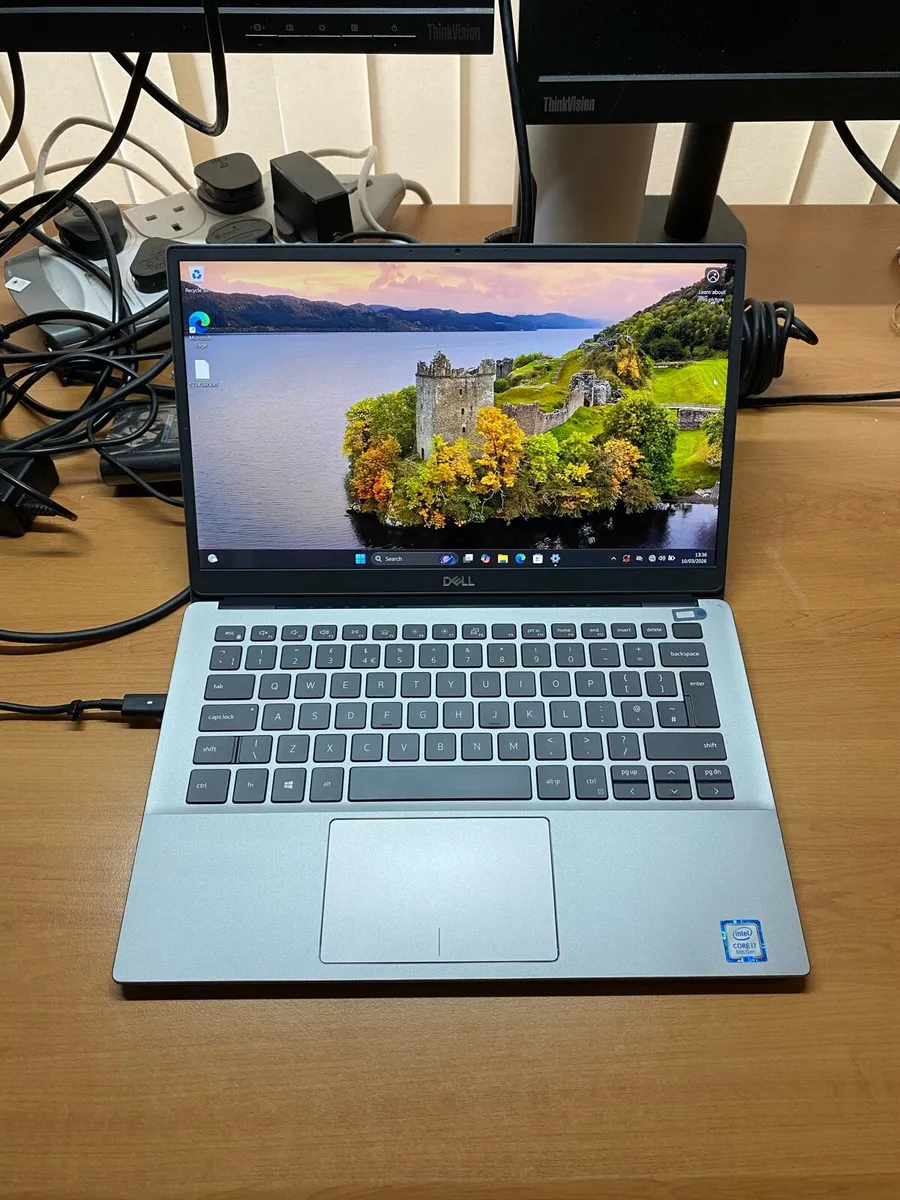 Dell Laptop i7 pro 8gen 8/256 windows 11 - Image 1