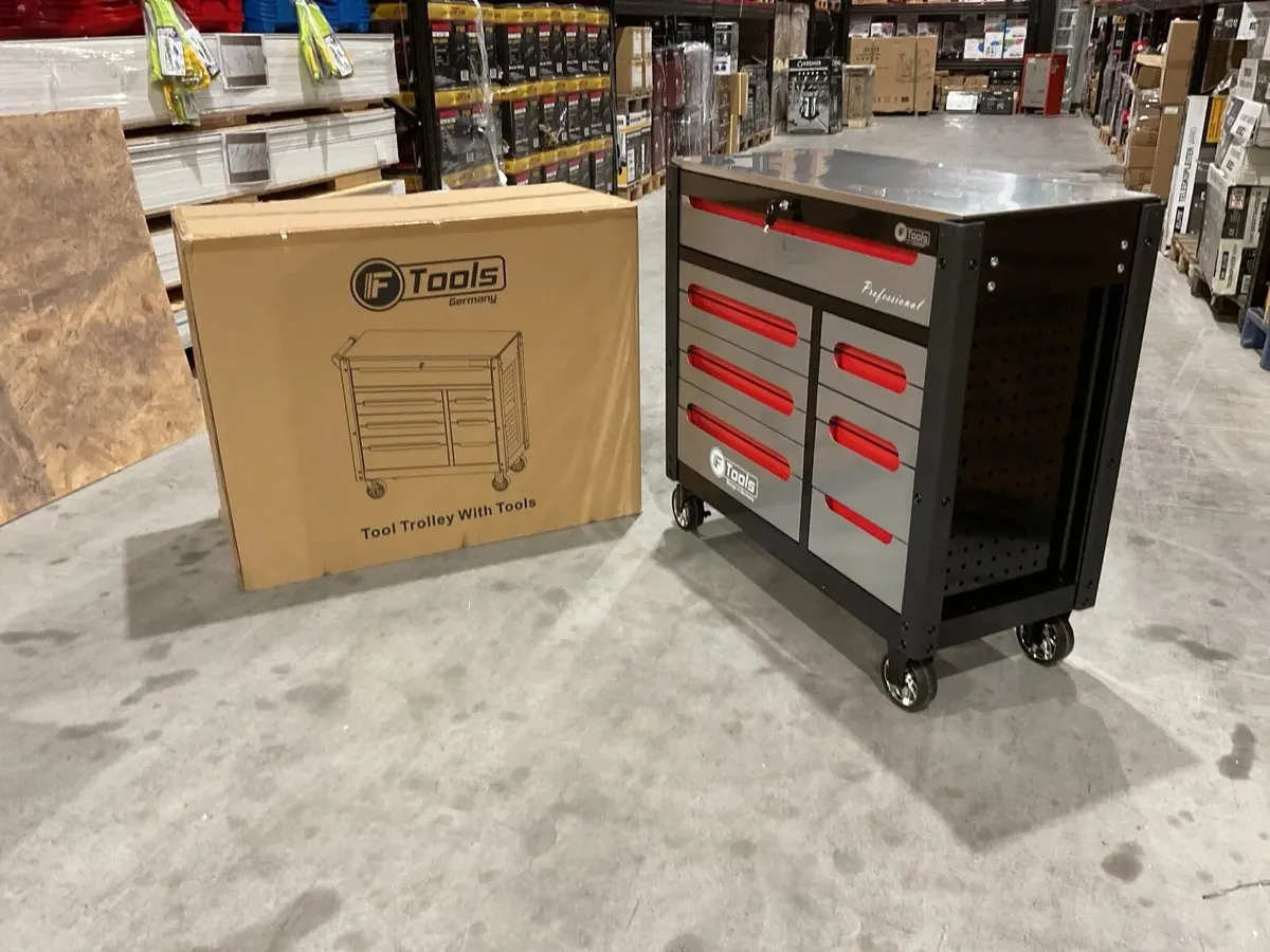 NEW 2026 12 DRAWER TOOL CHEST FULL OF TOOLS - Image 1