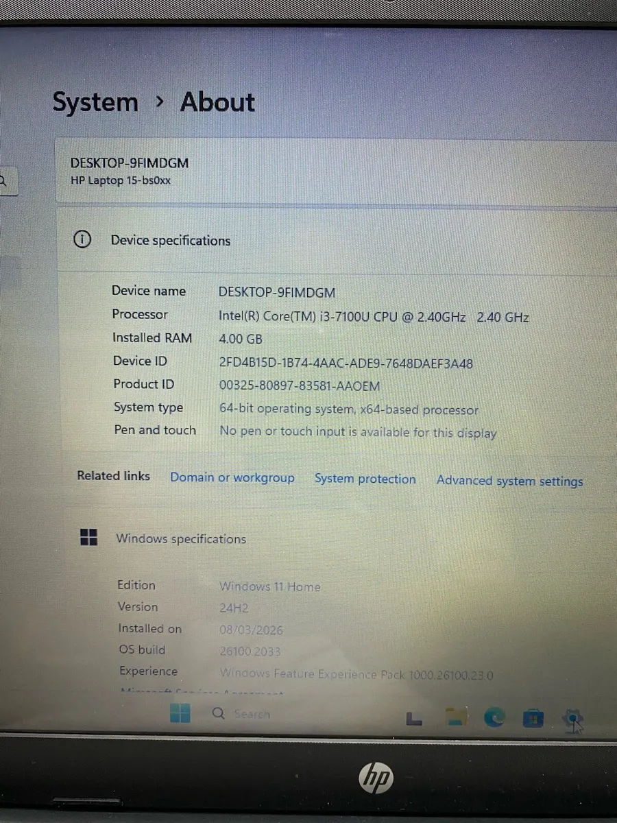 Hp laptop for sale Windows 11 - Image 4
