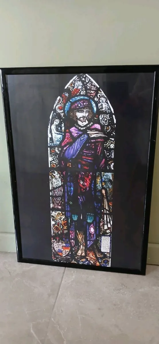 Harry Clarke Stained Glass Window Print - Image 1