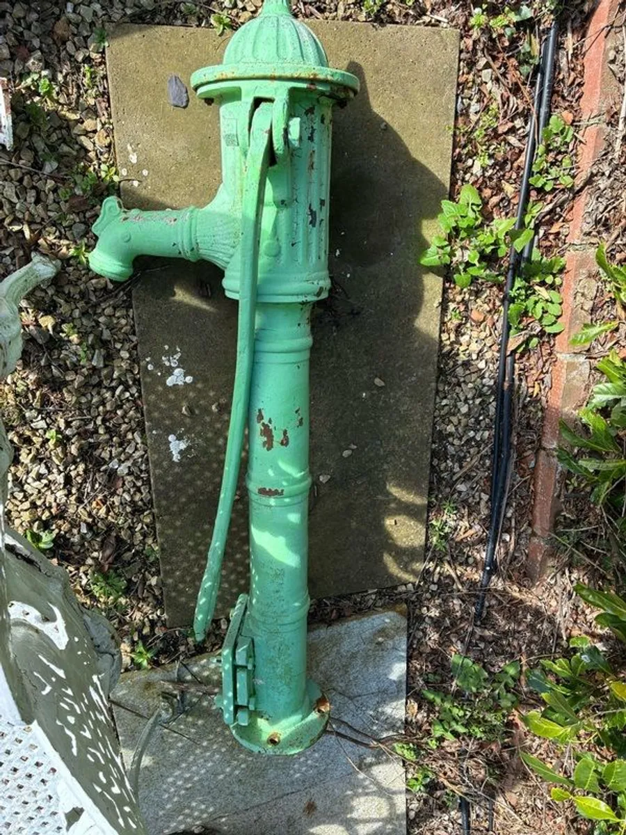 Belfast sinks and cast iron water pump - Image 3