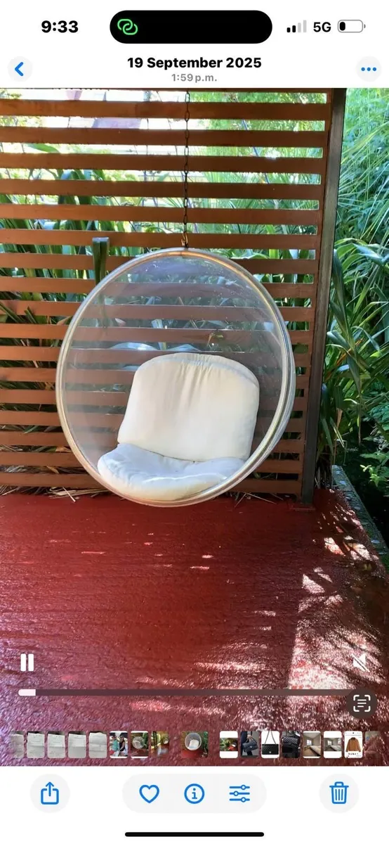 Bubble Chair with cushions. - Image 3