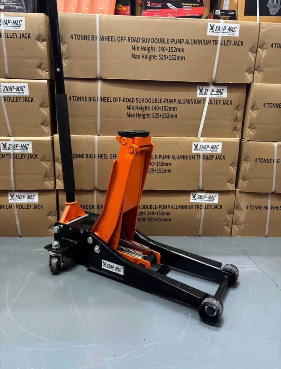 BRAND NEW 4TON LOW PROFILE TROLLEY JACK - Image 2