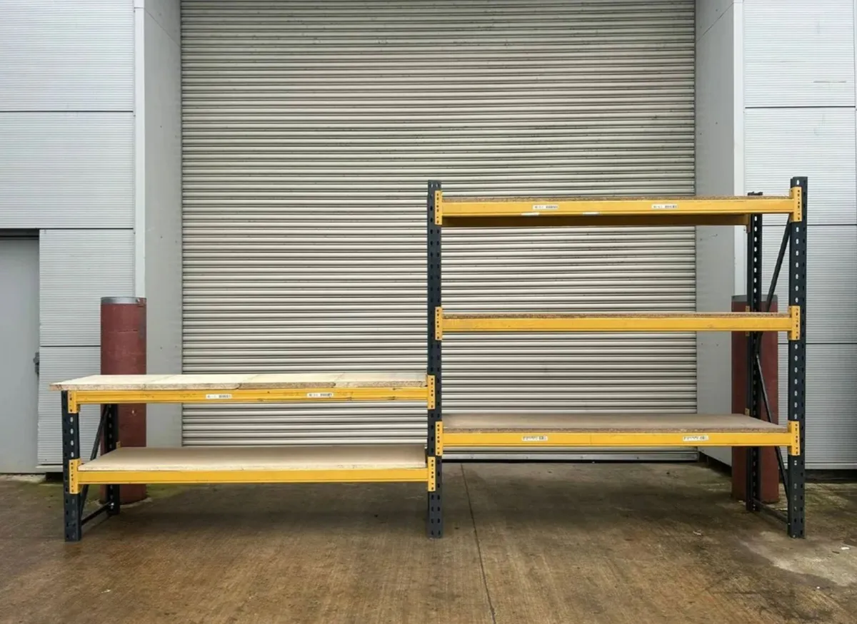 Longspan Shelving and workbench - Image 1