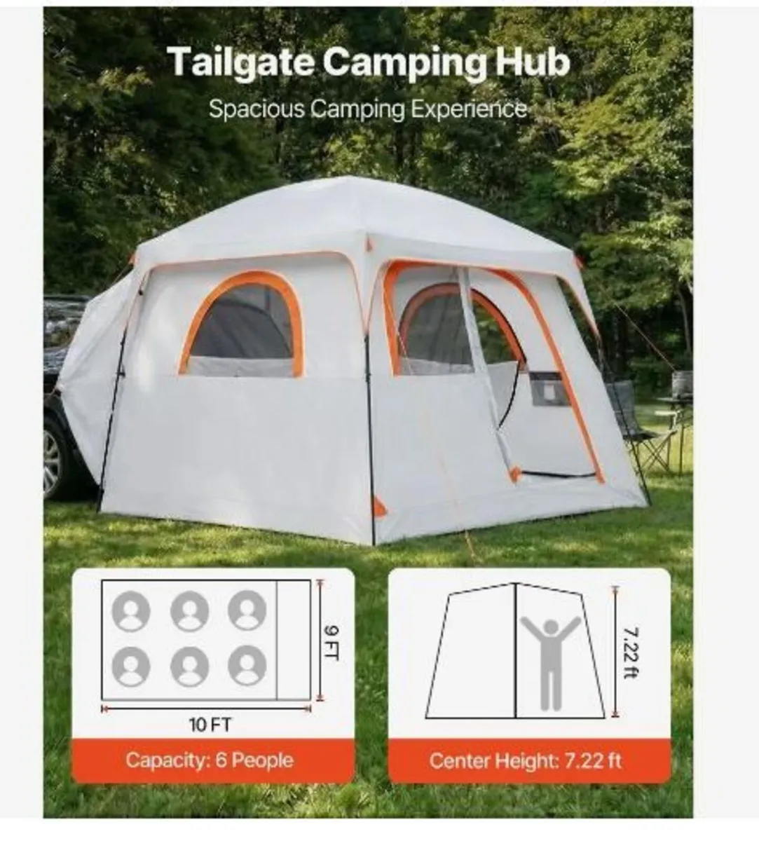 Large SUV Tent for 6 Person - Image 2