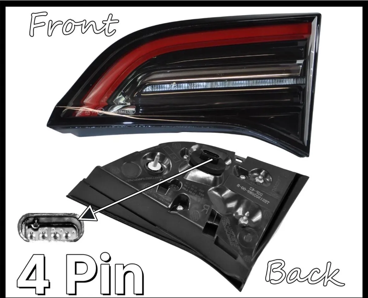 Inner rear tail light for Tesla model 3/Y - Image 1