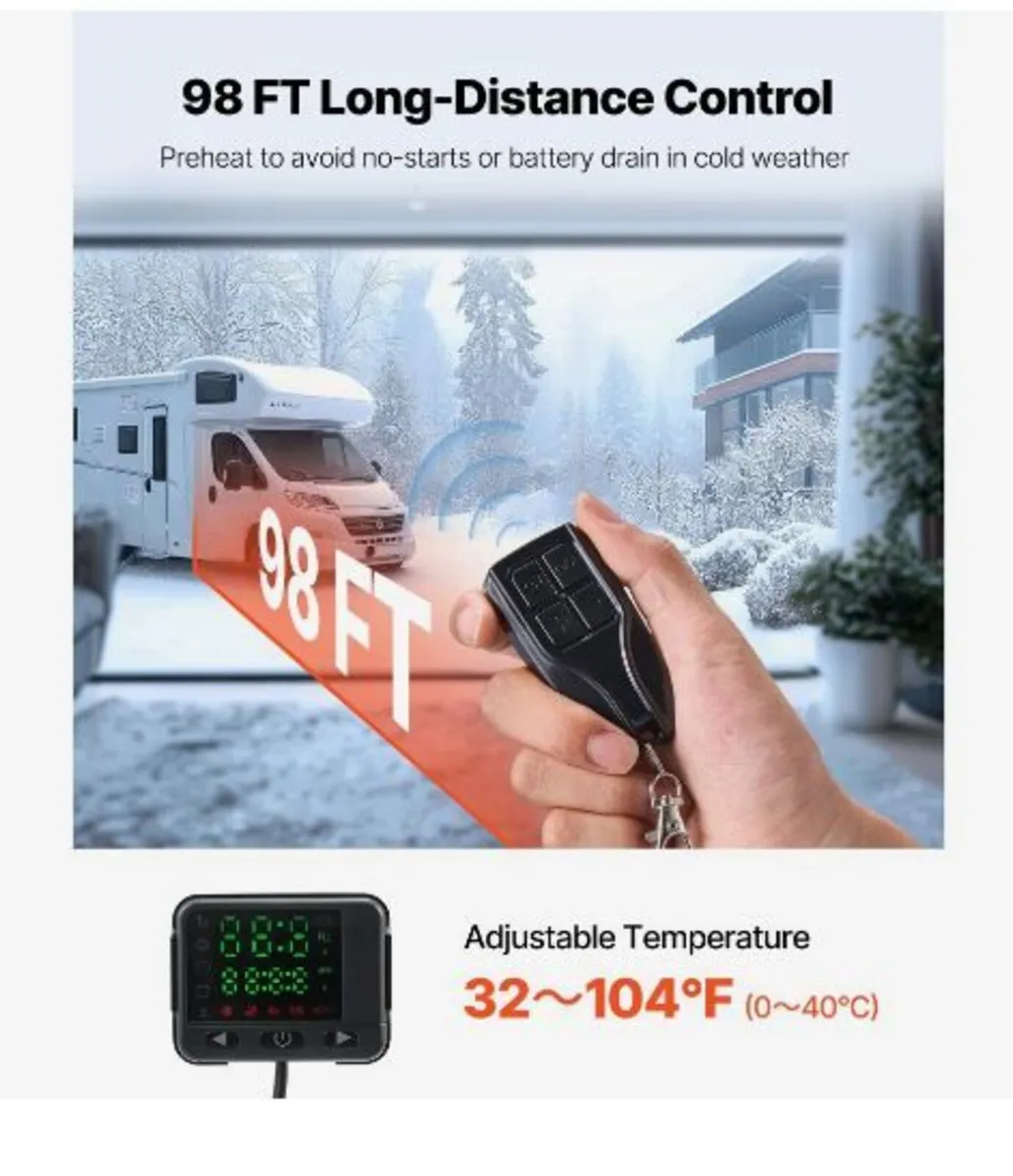 Diesel Air Heater, 12-24V 5-8KW - Image 3