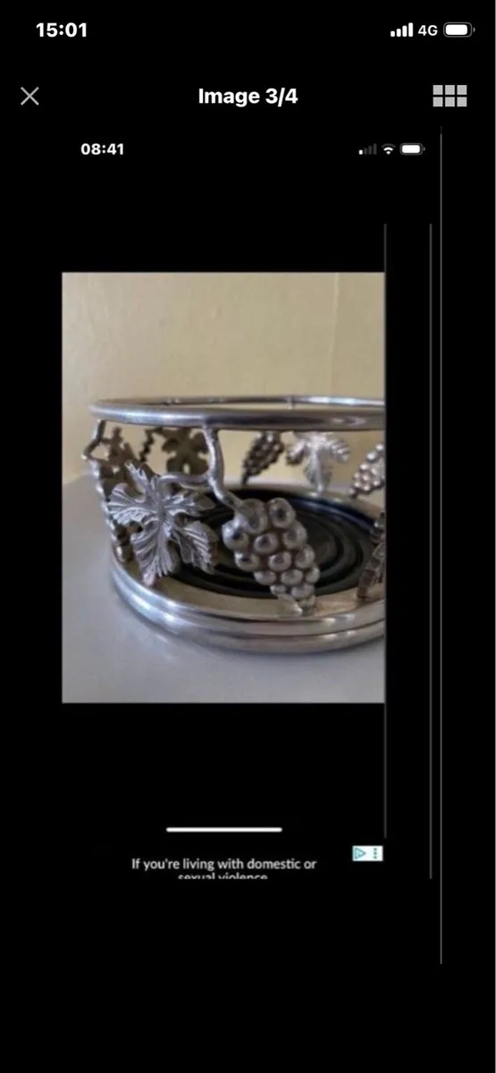 Vintage Wine Bottle Coaster - Image 2