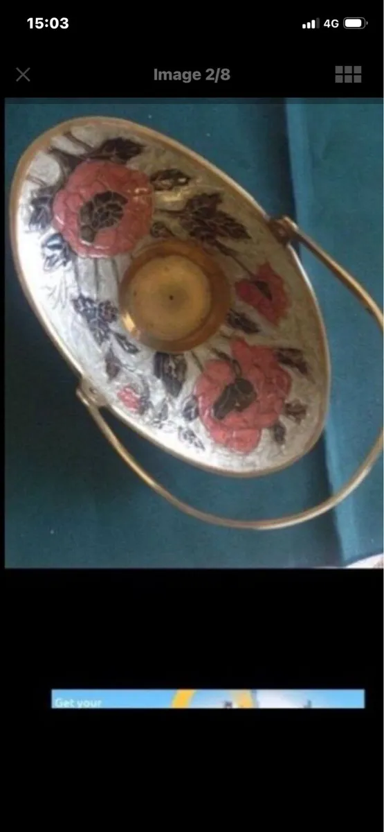 Vintage Cloisonne / Enamelled Set - Image 2