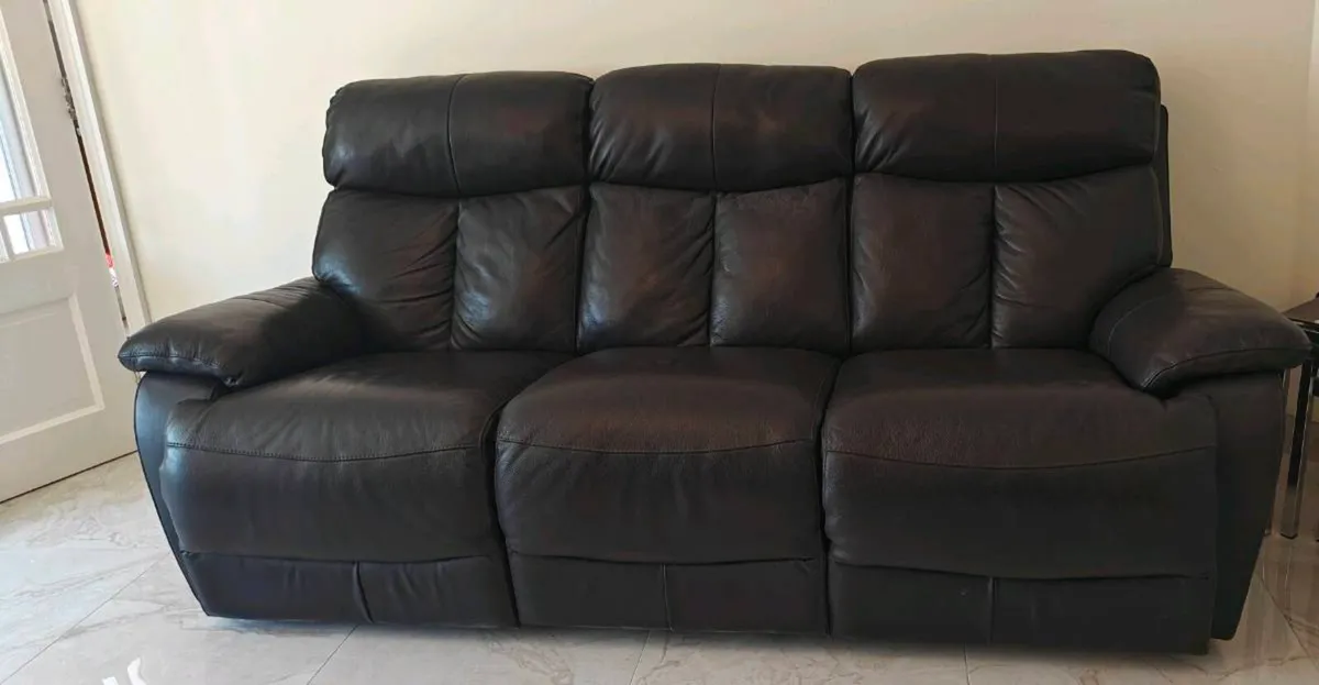 Leather Sofa Set 3 + 2 - Image 4