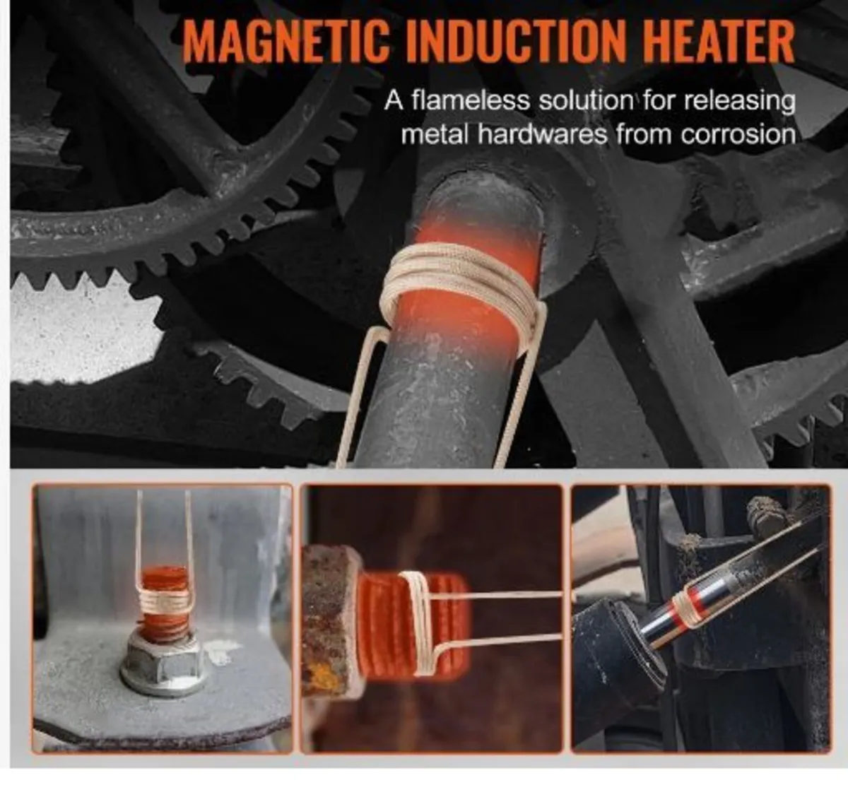 Magnetic Induction Heater Kit, 1000w 220V - Image 3
