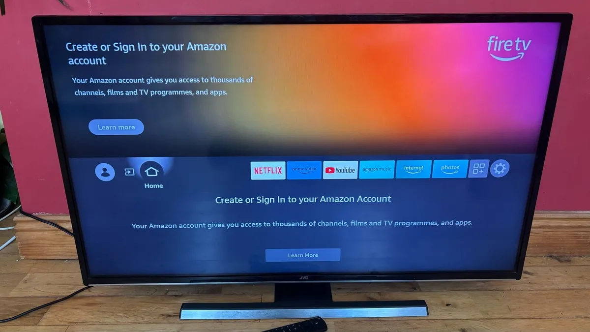 40” JVC 4K UHD Smart Amazon Fire TV - Image 1
