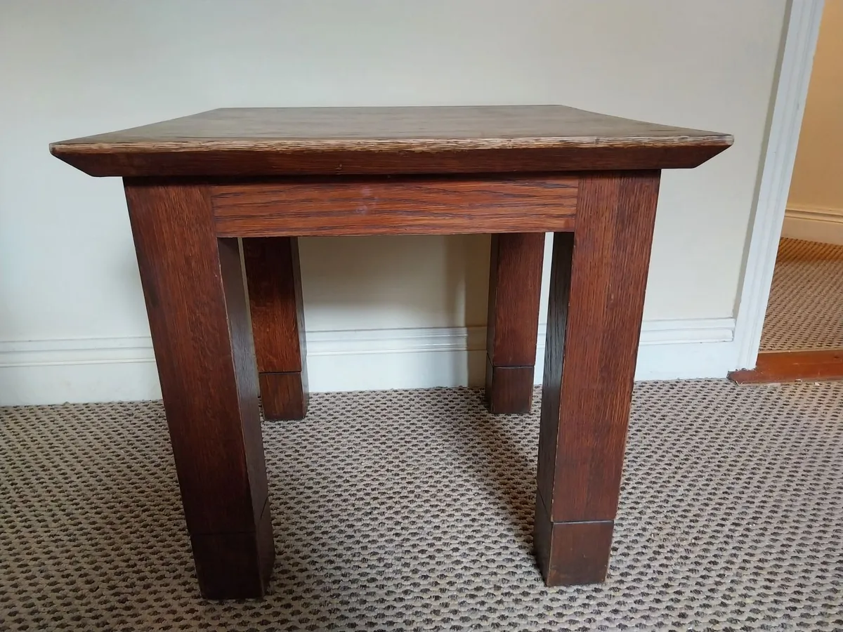 Solid Wood Square Coffee Table - Image 4