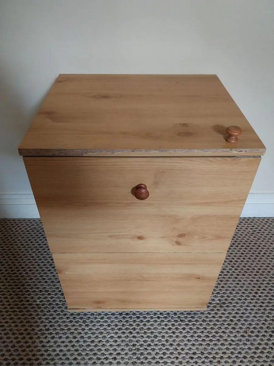 Wooden Filing Cabinet - Image 1