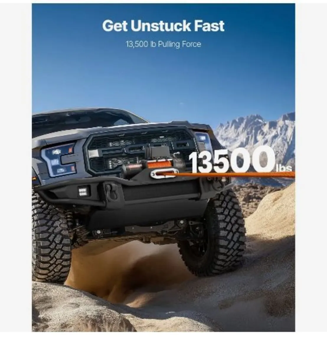 Electric Winch Truck 6123.5 kg - Image 2