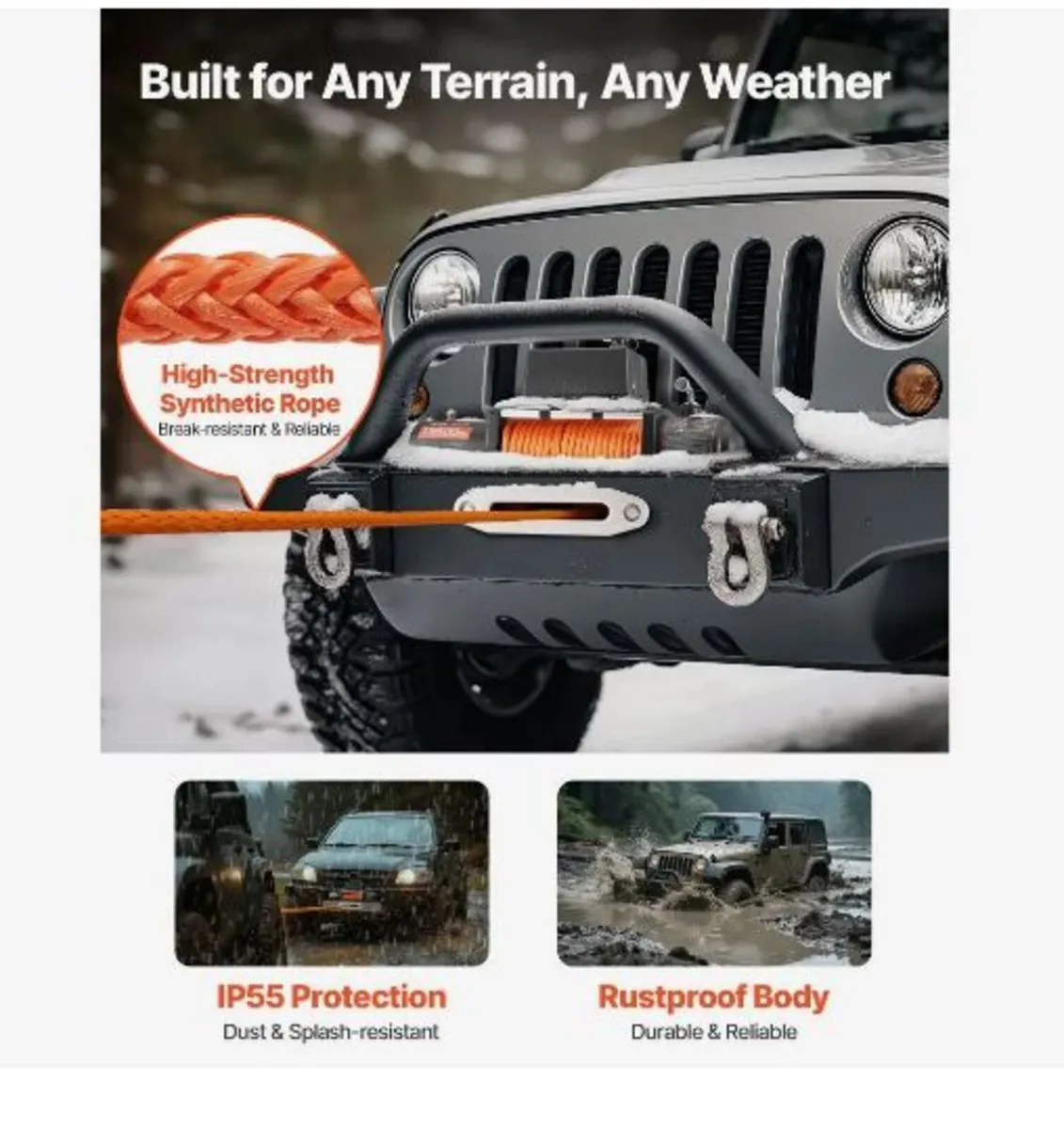 Electric Winch Truck 6123.5 kg - Image 4