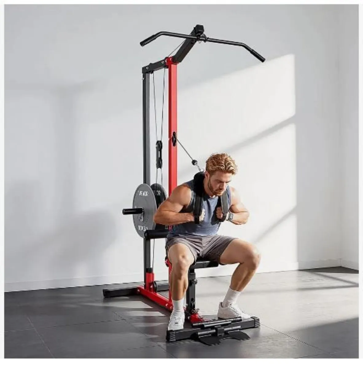LAT Pull Down Machine, 3-in-1 Row Cable Machine - Image 4