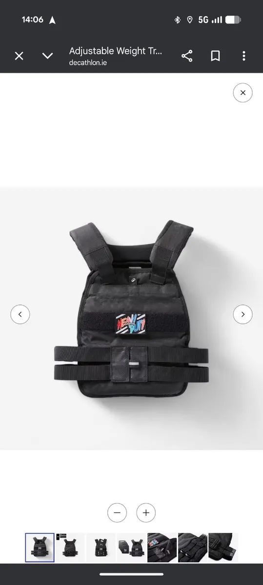 Adjustable weighted vest